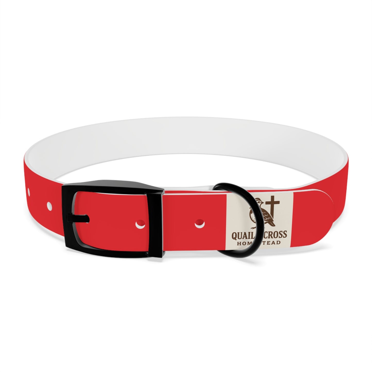 Dog Collar - Quail and Cross Homestead Quail Patrol Design