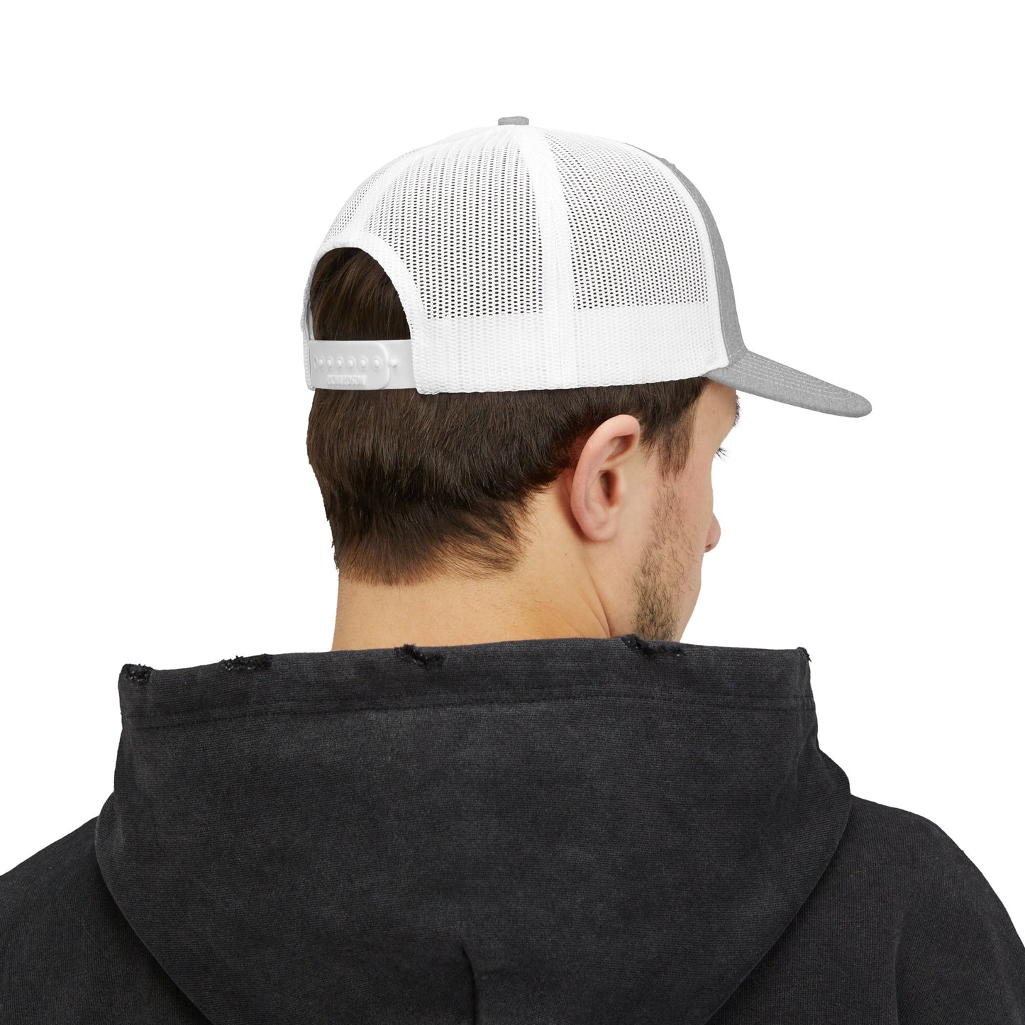 Embroidered Trucker Cap - Quail and Cross Homestead Design