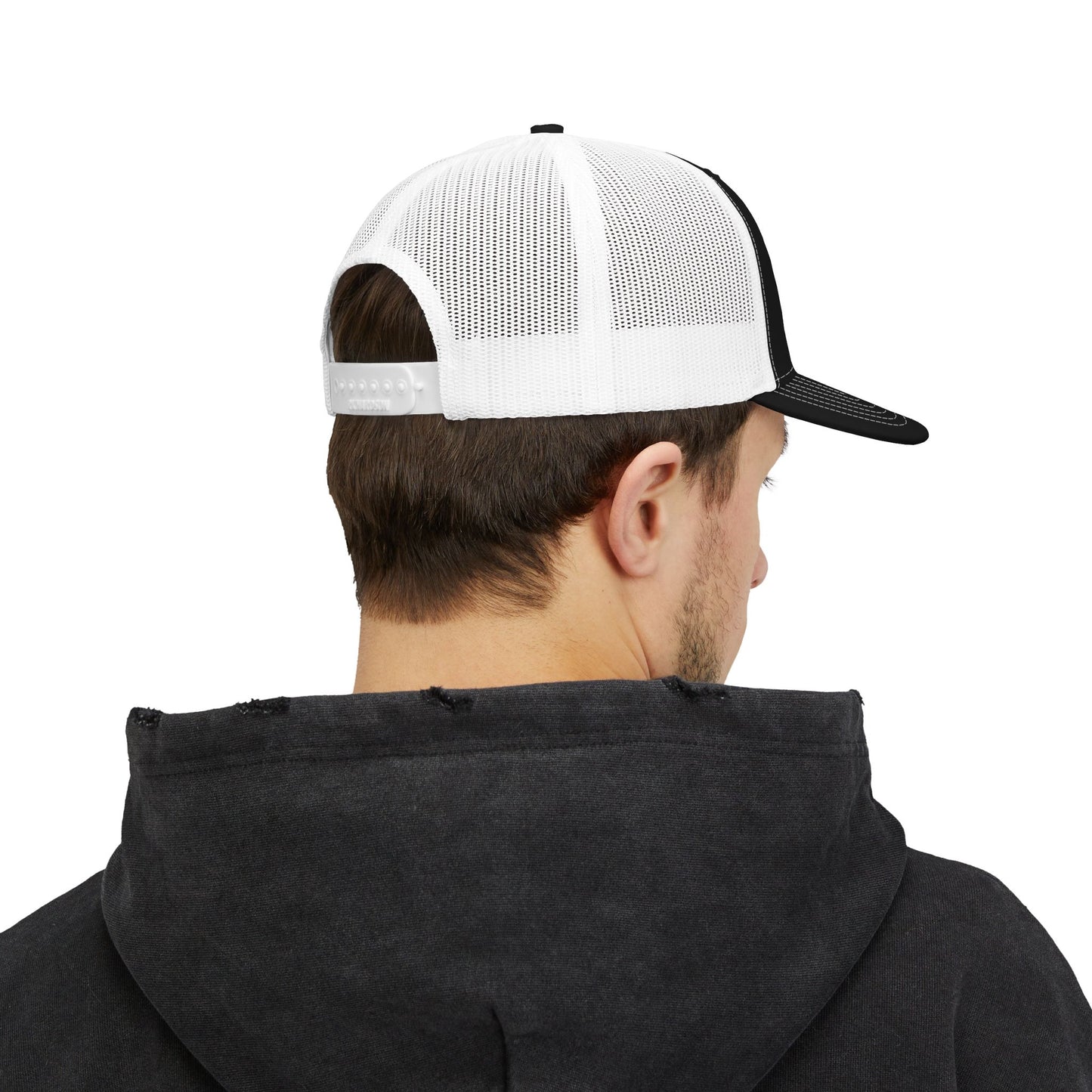 Embroidered Trucker Cap - Quail and Cross Homestead Design