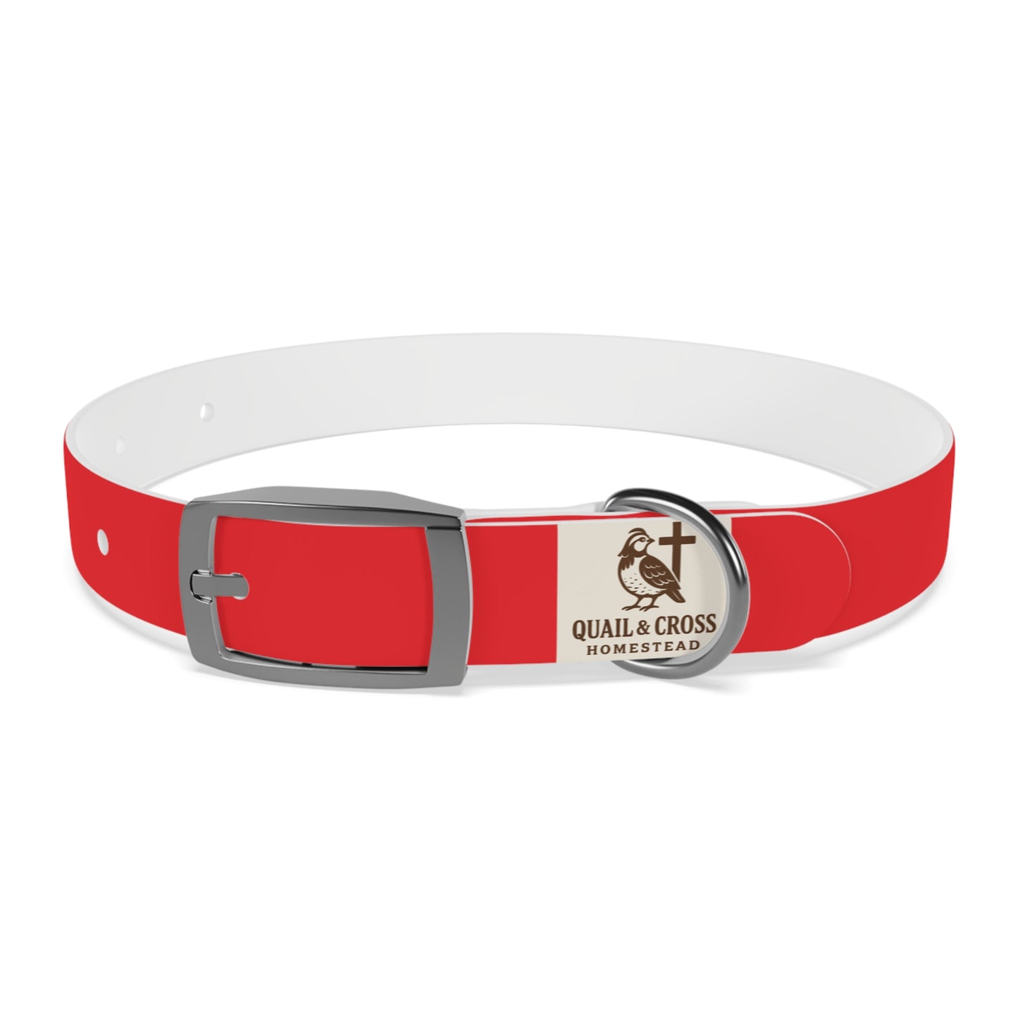 Dog Collar - Quail and Cross Homestead Quail Patrol Design