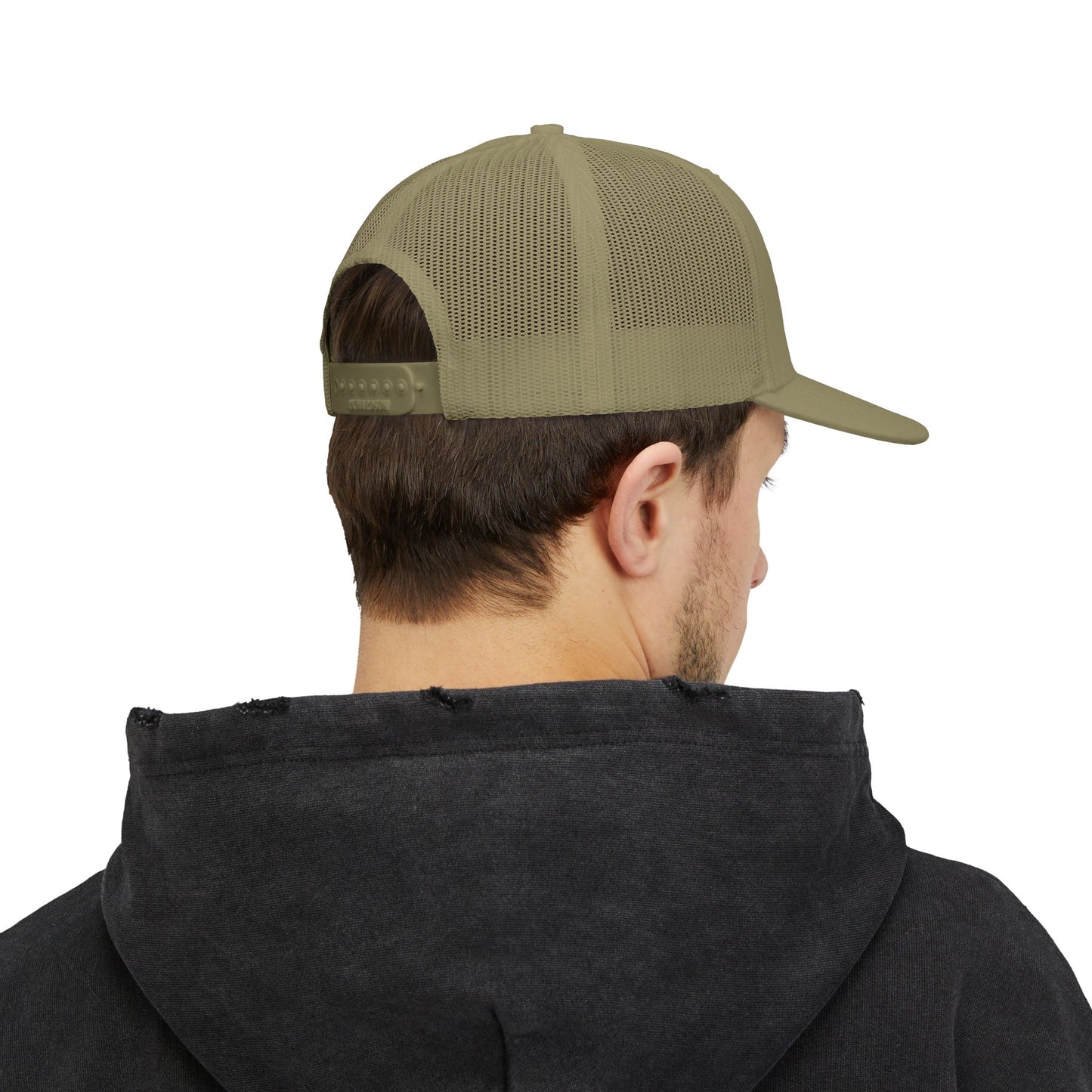 Embroidered Trucker Cap - Quail and Cross Homestead Design