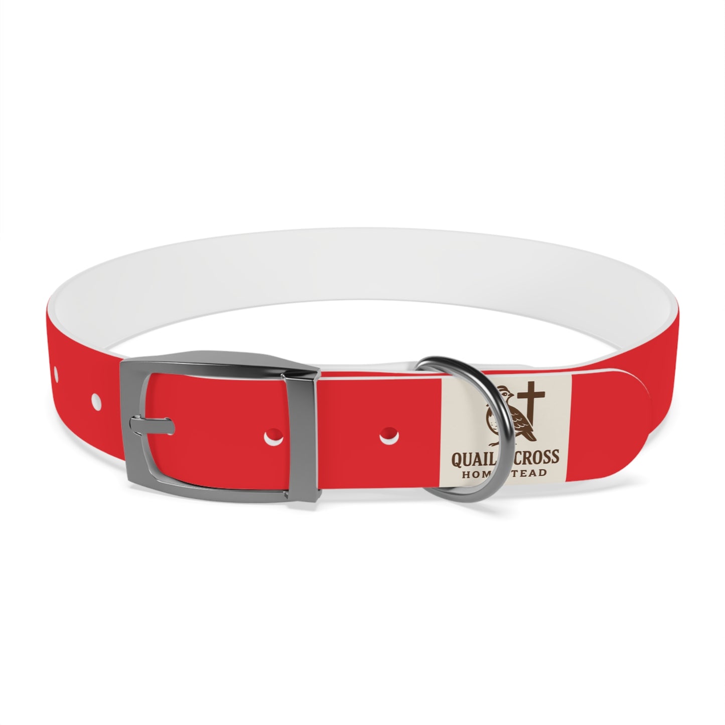 Dog Collar - Quail and Cross Homestead Quail Patrol Design