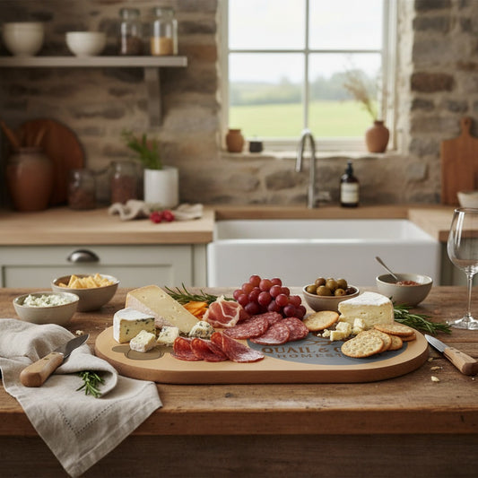 Personalized Charcuterie Board | Engraved Serving Tray | Custom Kitchen Decor | Unique Gift for Entertaining, Weddings, Housewarming, [...]