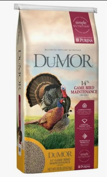 DuMOR poultry/ Gamebird feed